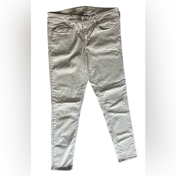 American Eagle pastel pink stretchy pants - Picture 10 of 15